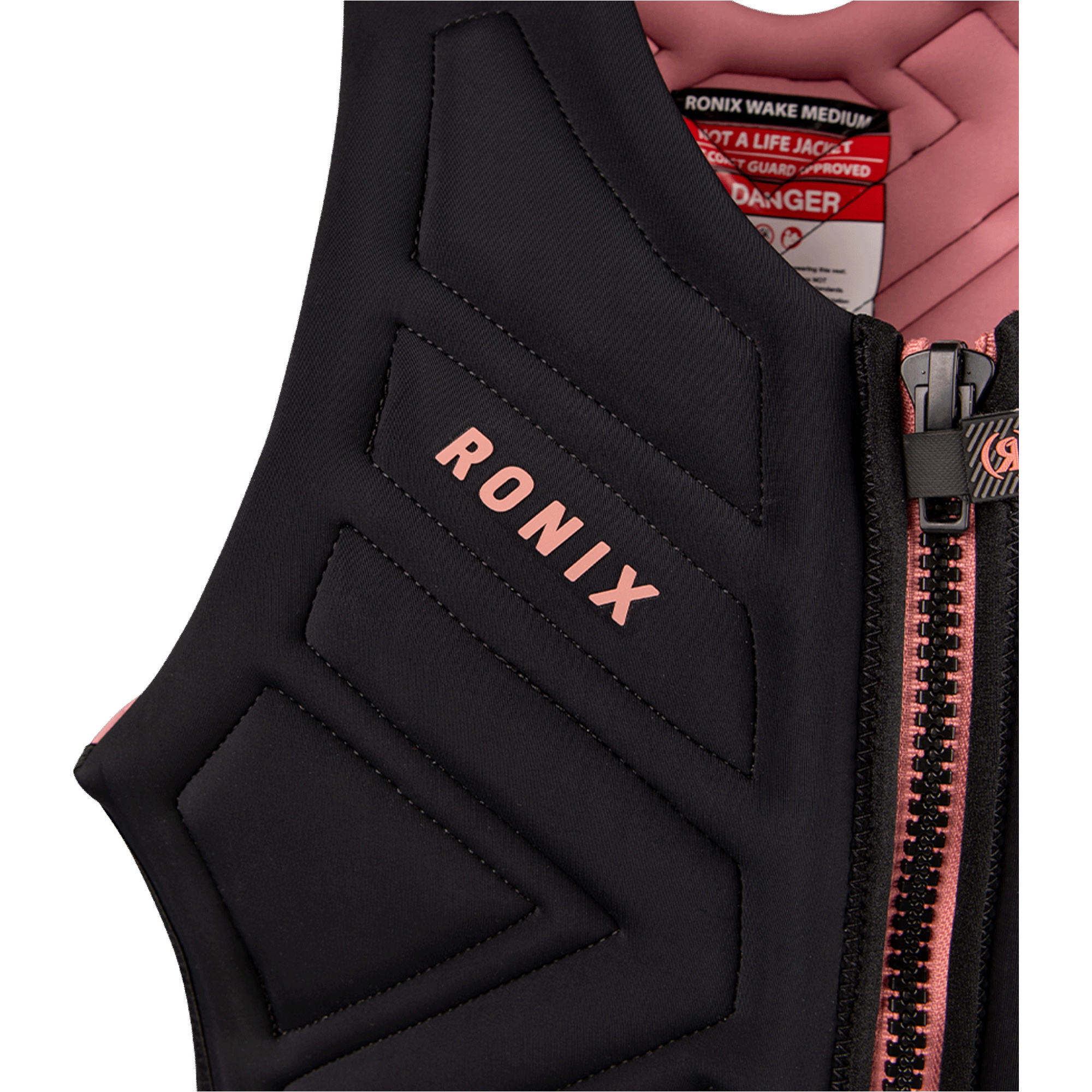 Ronix Frauen Black 2026 Mondstein-Aufprallschutzweste R25V-IMP-MON - / Rose Gold